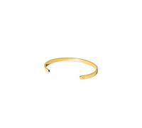 Purelei Connection Armcuff Bracelet résistant à l'eau et réglable | Bracelet brillant avec gravure étoile de mer | Acier inoxydable et plaqué or 14 K/18 carats | Symbole de cohésion et d'énergie