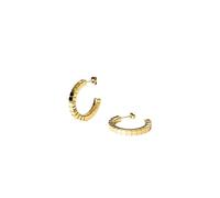 Purelei Connection Boucles d'oreilles - Imperméables | Boucles d'oreilles déclaration avec éléments connectés | Acier inoxydable et plaqué or 14 K/18 carats | Symbole de cohésion et d'inspiration