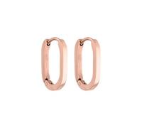 Purelei® Élégantes boucles d'oreilles à breloques pour femme - Combinables de nombreuses façons - Plaqué or 18 carats - Acier inoxydable - Pour toutes les occasions, Normal, Acier inoxydable, Ormeau