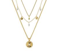 Purelei® Ensemble de chaînes Kaipo - Chaînes pour femme en acier inoxydable durable - Chaînes imperméables avec pendentif - Longueur réglable - Colliers pour votre look individuel, Acier inoxydable,