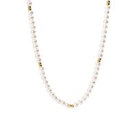 PURELEI Chaîne 'Finesse' or / blanc perle, Taille One Size