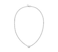 Purelei® Flourish Bijou pour Femmes (Argent) - Collier pour Femmes en Acier Inoxydable Durable - Collier Résistant à l'Eau - Longueur réglable 40-45 cm - Collier pour votre style