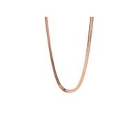 Purelei I'lalo Chaine - Large Chaîne Serpent Acier Inoxydable - 14K/18K Plaqué Or - Longueur 45/50cm - 6.2mm - 23g - Statement Basic - Résistant à l'eau, Länge: 45-50 cm, Acier inoxydable, Ormeau