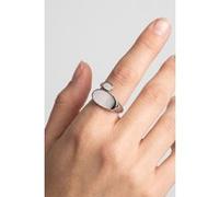 PURELEI Island Ring Silver / 56-60 Taille: S-M | Bagues Outlet | Femme | Gris