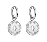 PURELEI® Lolani Boucles d'Oreilles Femme - Acier Inoxydable Durable - Etanches - 1.4 cm de Diamètre - Bijou Fantaisie pour Votre Look Individuel