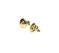 Purelei® Nautical Small Boucles d'oreilles en forme de spirale en acier inoxydable Or, Argent ou Or Rose - Bijoux maritimes pour femme au design intemporel - 14,7 mm, 9,15 g, Normal, Acier inoxydable