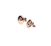 Purelei® Nautical Small Boucles d'oreilles en forme de spirale en acier inoxydable Or, Argent ou Or Rose - Bijoux maritimes pour femme au design intemporel - 14,7 mm, 9,15 g, Normal, Acier inoxydable