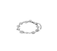 Purelei Ocean Whisper - Bracelet marin avec coquillages et escargots - Plaqué or 18 carats - Acier inoxydable - Bijoux d'été pour femme - Longueur 16-20 cm - Résistant à l'eau, Eine Grösse, Acier