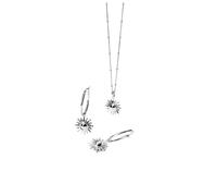 Purelei Sun Kette - Collier Femme avec Pendentif Soleil - Acier Inoxydable Imperméable à l'eau Réglable 50-55cm - Symbole de la joie de vivre et de la confiance en soi - Or/Argent/Or Rose, Eine Grösse