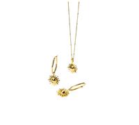 PURELEI Parure de bijoux 'Inner Sun' or, Taille 50 - 55cm