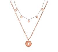 PURELEI Parure de bijoux 'Kohala' or rose, Taille 40 - 45
