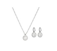 PURELEI Parure de bijoux 'Lolani' argent, Taille 45 - 50 cm