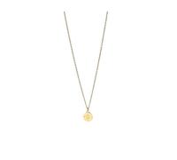 Purelei® Pathfinder Collier réglable en acier inoxydable avec pendentif boussole, plaqué or 18 carats ou argent, symbole de concentration et de force, bijou pour homme avec signification, Länge: 45-50