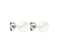 PURELEI® Pearl Boucles d’oreilles (Argent) - Boucles d’oreilles en acier inoxydable durable - Boucles d’oreilles femme résistant à l’eau - Bijoux de mode pour votre style personnel
