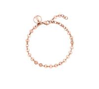 Purelei® Pure Bracelet (Or rose) - Bracelet gourmette élégant et fantaisie pour femme - Longueur réglable en 16-19 cm - Inspiration Hawaïenne & Résistant à l'eau