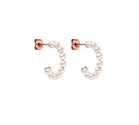 PURELEI Pure Soul Boucles d'oreilles pendantes avec perles en acier inoxydable étanches pour femme, 10 Millimeter, Acier inoxydable