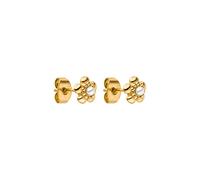 PURELEI® Shiny Bloom Boucles d'oreilles - Boucles d'oreilles femme en acier inoxydable durable - Boucles d'oreilles étanches pour femme - Taille 7x7mm - Bijou fantaisie pour votre look personnalisé,