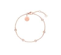 Purelei® Spotlight Bracelet (Or rose) - Bracelet gourmette élégant et fantaisie pour femme - Longueur réglable en 16-19 cm - Inspiration Hawaïenne & Résistant à l'eau