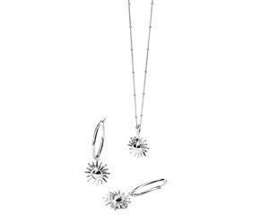 Purelei Sun Kette - Collier Femme avec Pendentif Soleil - Acier Inoxydable Imperméable à l'eau Réglable 50-55cm - Symbole de la joie de vivre et de la confiance en soi - Or/Argent/Or Rose, Eine Grösse