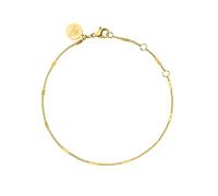 Purelei® Surprise Bracelet (or, argent, or rose), bracelet pour femme étanche, bracelet élégant et simple en acier inoxydable, cadeau pour femme, longueur réglable de 17 à 20,5 cm, 17 centimeters