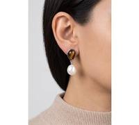 PURELEI Tiger's Eye Pearl Perlenohrringe Silver Taille: OS | Boucles d'oreilles Outlet | Femme | Blanche