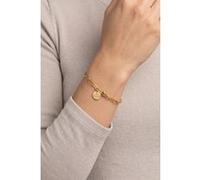 Purelei® Waina Bracelet (or, argent, or rose), bracelet pour femme étanche, bracelet élégant et simple en acier inoxydable, cadeau pour femme, longueur réglable de 16 à 19 cm, 16 cm, Acier inoxydable