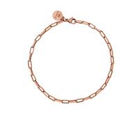 Purelei® Waina Bracelet (or, argent, or rose), bracelet pour femme étanche, bracelet élégant et simple en acier inoxydable, cadeau pour femme, longueur réglable de 16 à 19 cm, 16 centimeters, Acier