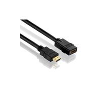 Purelink Extension Hdmi Pureinstall Serie High Speed Avec Connecteurs Plaqués Or 24 Carats, Résolution Fullhd 1080P, 1440P, 1600P, 2160P Et 4Kx2K,