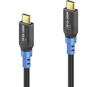 PureLink FI-U400-015 Câble FlexInstall USB-C 20Gbps 100W noir