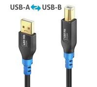PureLink FlexInstall Câble USB-A vers USB-B USB 2.0 480 Mbps 0,50 m