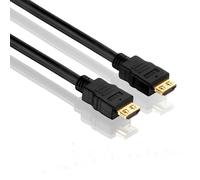 PureLink PI1000-005 Câble de connexion HDMI haute vitesse (4K UltraHD (2160p), Ethernet), HDMI-A mâle vers HDMI-A mâle, certifié, 0,50m, noir