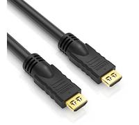 PureLink PI1000-050 Câble de connexion HDMI haute vitesse (4K UltraHD (2160p), Ethernet), HDMI-A mâle vers HDMI-A mâle, certifié, 5,00m, noir