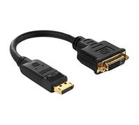 PureLink PI170 Série PureInstall - Adaptateur DisplayPort / DVI Certifié DisplayPort Prise Mâle vers DVI-D 245 Single Link Prise Femelle 0.1m