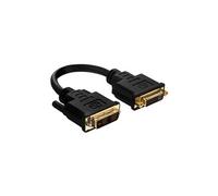 Purelink PureInstall PI070 - Adaptateur DVI - liaison simple - DVI-D (F) pour DVI-D (M) - 10 cm - noir