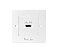 Purelink PureInstall PI100 - Support de fixation - HDMI - blanc - commande unique