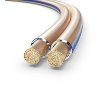 PureLink SP020-015 Câble d'enceinte 2x4,0mm² (99,9% OFC cuivre massif 0,10 mm) Câble de haut-parleur Hifi, 15m, transparent