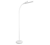 PURElite Lampadaire à lumière naturelle - Deux lumières pour une double puissance, lumière LED flexible, 4 réglages, ampoules à lumière naturelle pour la lecture, la couture, l'artisanat