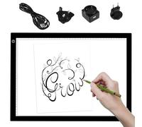 PURElite Tablette Lumineuse LED Ultra-Fine Format A3, Blanc, noir