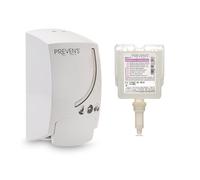 PURELL PREVEN'S Paris® Curve Distributeur de Savon, 300ml Blanc & PREVEN'S Paris™ 3-in-1 Luxurious Shower Cream