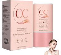 Purelums Color-Correcting Tinted Serum, Purelums Cc Crème, Lightweight Coverage, Waterproof, Long Lasting Wear, Korean Covering Colour Corrector Invisible Pores Face Concealer Makeup For Women，1PC