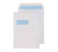 Purely Everyday 120 g/m ² Format C4 324 x 229 mm Enveloppes à fenêtre-Patte gommée-blanc (lot de 250)