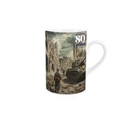 Purely Home Tasse commémorative du jour de la victoire en Europe pour le 80e anniversaire de la Seconde Guerre mondiale 1945