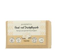puremetics savons naturels savon de soin des mains et de la douche vanille 75 g