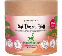 puremetics Soin douche 3en1 Gel « Madagascar : vanille, noix de coco et amande » 250 g 250 g
