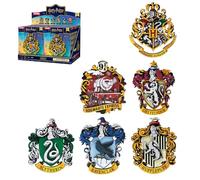 PUREMIND Harry Potter 6 Aimants pour Frigo, Puzzle 3D Bois Blasons Poudlard