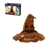 PUREMIND Harry Potter Choixpeau Magique Parlant - Puzzle 3D en Bois Officiel avec Voix & Mouvement du Bord - Maquette DIY Collector pour Fans, Adultes & Adolescents