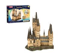 PUREMIND Harry Potter Puzzle 3D Bois sous Licence Officielle - Tour d’Astronomie de Poudlard Maquette Lumineuse & Musicale pour Adultes - DIY Château Magique Collectible Cadeau Fans