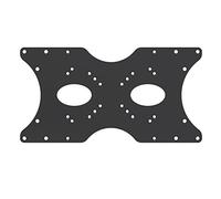 PureMounts ADAPT-B Plaque Adaptateur VESA universel pour l'Élargissement des Distances VESA, agrandit de VESA 50x50 jusqu'à 400x200, max. 30kg, noir