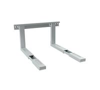 PM-MWH-02 - Support pour micro-ondes, extensible, argenté