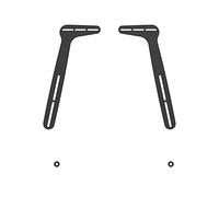 PureMounts PM-Sound-A - Montage universel pour barre de son/ barre de son, compatible VESA jusqu'à 600x400, max. Charge 15kg, acier 2, 5mm